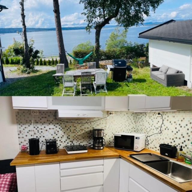 Nice Apartment With1 Bedroom Separate Living Room With A Sofa Bed And A Tiny Kitchen A Bathroom Located In Nordstrand Near By The Sea For 3 Guests With A Garden And Grill 5 Extra Guests With Extra Cost In The Cabin With Sea View Just Outside The Apar Oslo Kültér fotó